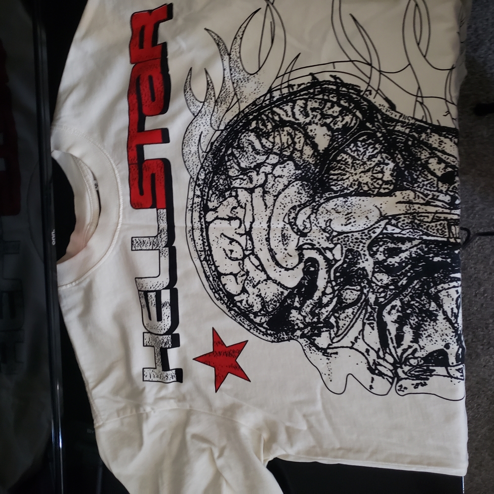 Kids Graphic Tee - White and Red